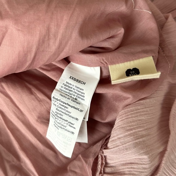 Madewell NWT Cotton Midi Skirt w Elastic Waist - Picture 9 of 9